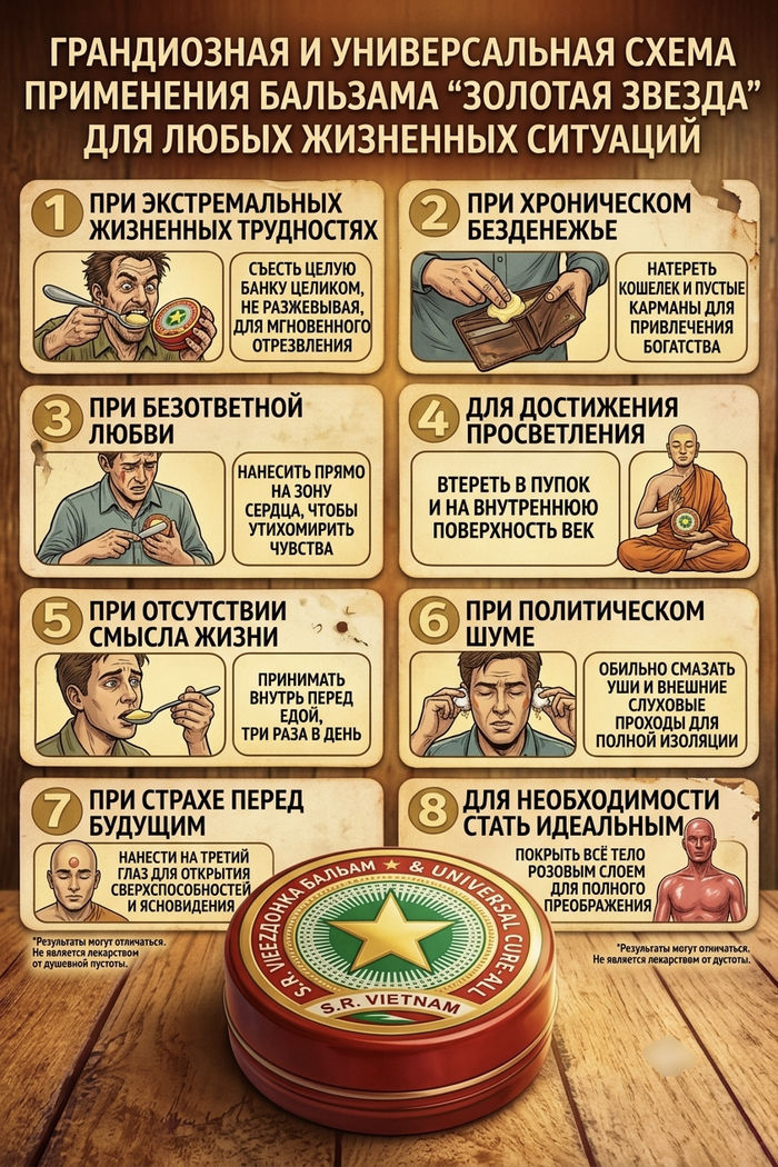 Звездочка: показания к применению