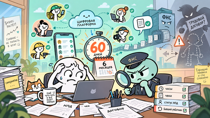 Риск переквалификации самозанятых: как бизнесу подготовиться к октябрю