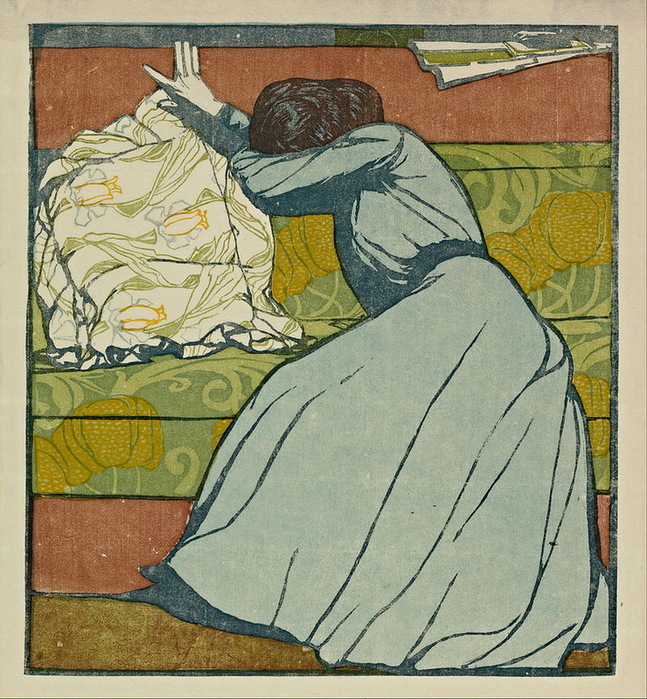 ������� I (Der Polster). 1903 �. ������� �� ������. 55,6x45,1 ��.����� ������������ ���������, ���-���� (����)