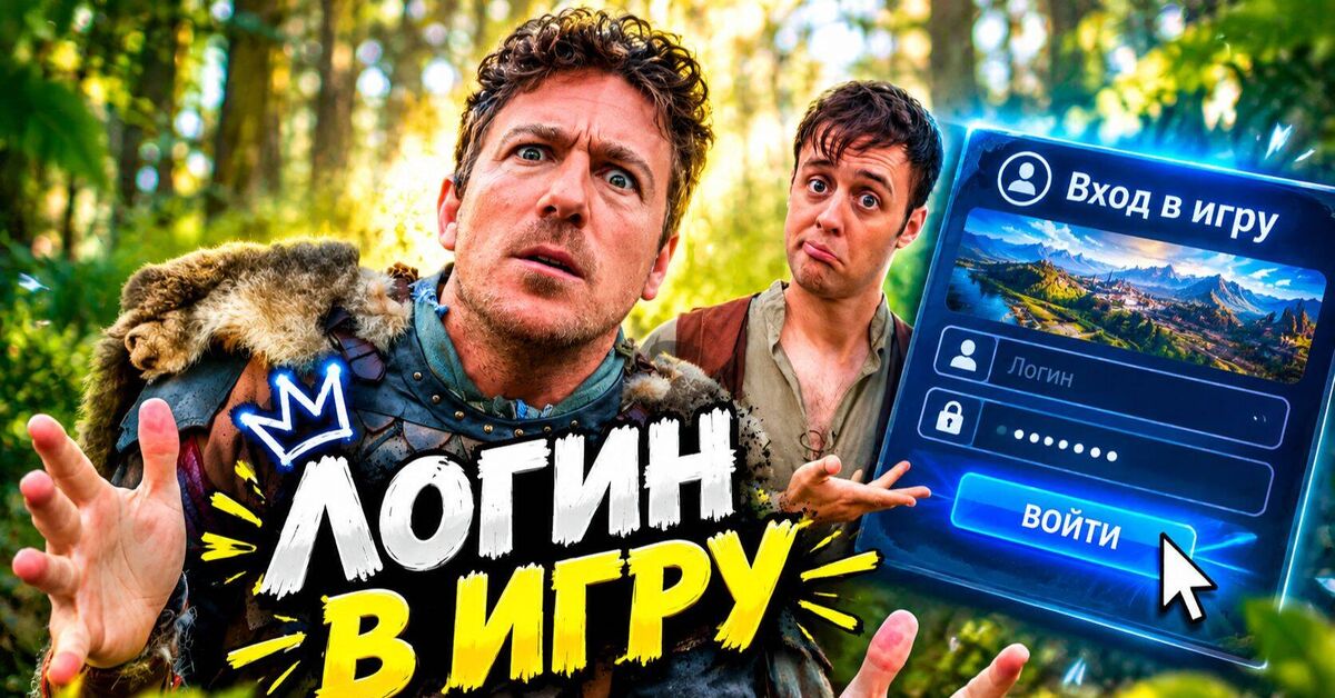 When the game forces you to log in / Epic NPC Man in Russian (voiceover by BadVo1ce) - Series Epic NPC Man in Russian, My, Badvo1ce, Epic NPC Man in Russian, Russian voiceover, Vldl in Russian, Rutube, Humor, Epic NPC Man, Video