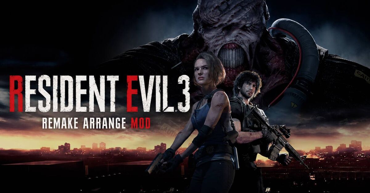 Resident Evil 3 Remake Arrange Mod Part 2 - My, Computer games, Horror game, Resident evil, Стрим, Rutube, Fashion, Passing, Game Reviews, Game world news, Video, Short videos, Video VK