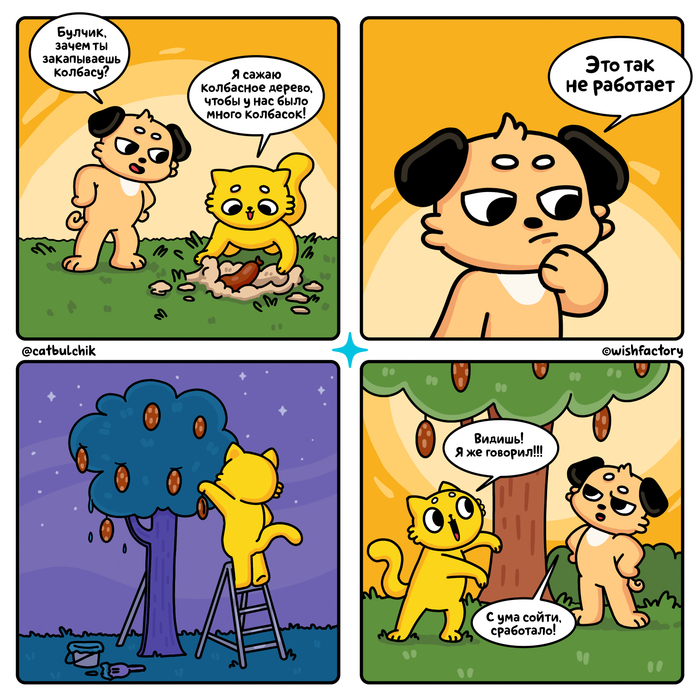 Загадка колбасного дерева