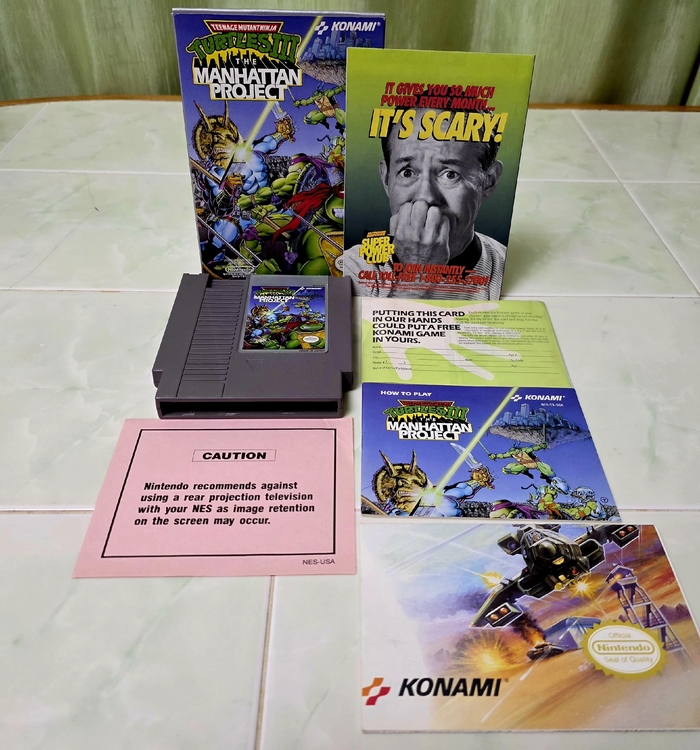 ������������ �������� �������� Teenage Mutant Ninja Turtles III: The Manhattan Project ��� NES