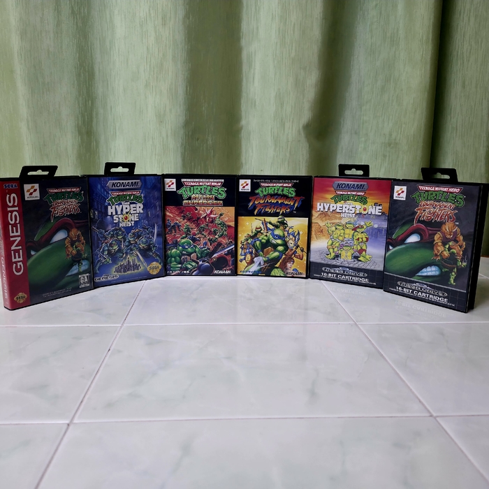 ��������� ������������ ���������� Teenage Mutant Ninja Turtles �� Sega