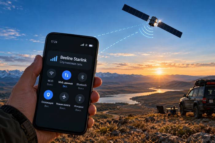 � ���������� ��������� Starlink Mobile