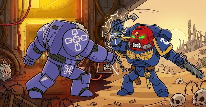 Warhammer 40000 выпустили свой ответ Space King