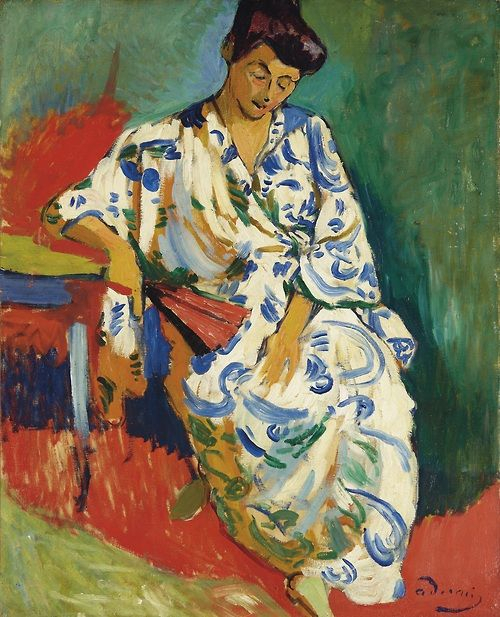 «Мадам Матисс в кимоно» 1905 г