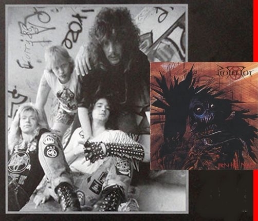 История Death Metal. Германия. Protector - 1989 - Urm The Mad — Atom H Records