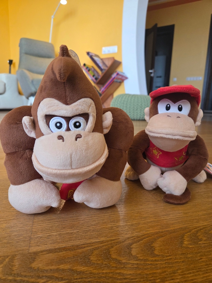 Мягкие игрушки Donkey Kong серия (Super Mario ALL STAR COLLECTION) от Sanei Boeki