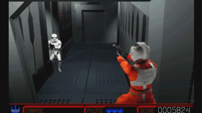���� �� ��������� "Star Wars: Rebel Assault II: The Hidden Empire (1995)."