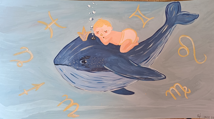 Рисунок "Баю-бай"