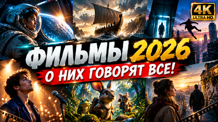 10 ФИЛЬМОВ 2026 ГОДА, О КОТОРЫХ ГОВОРЯТ ВСЕ! 😱 ОТ ГОЛЛИВУДСКИХ БЛОКБАСТЕРОВ ДО НЕОЖИДАННЫХ ХИТОВ