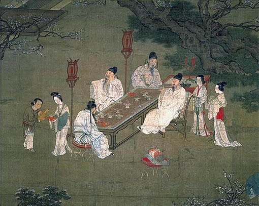 Peach and Plum Blossom Garden