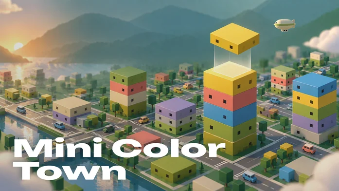 Mini Color Town на Пикабу Игры
