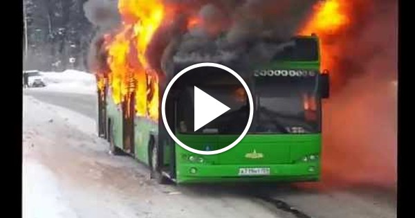 пожар в транспорте