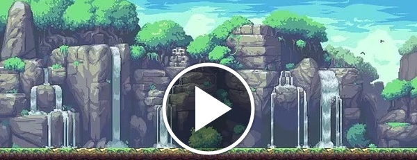 Пиксельный фон для 2д игры